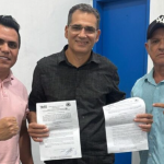 Vereador Edimilson Dourado se reúne na Semtran e reforça pedido de lombadas e linha de ônibus para Colônia Viçosa
