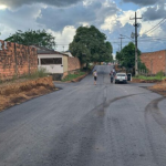 CONQUISTA – Semob inicia asfaltamento de rua na zona sul a pedido do vereador Edimilson Dourado